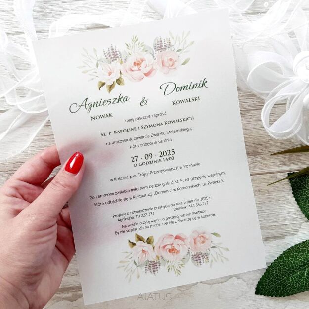 A5 ZAPROSZENIA -61 KALKA