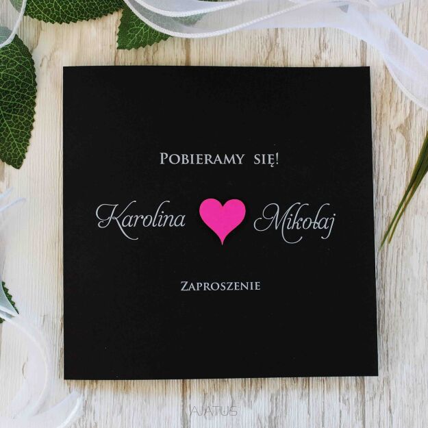 KW NW-29  SERCE AMARANT CZARNE