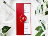 KOMUNIA DL SREBRO BORDO OKŁADKA IHS - 2