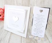 KG GLAMOUR 3D BIAŁA  KWADRAT SREBRNA - 3