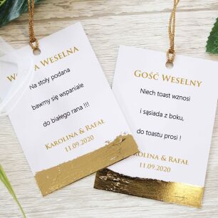 Zawieszki na alkohol ZŁOCONE