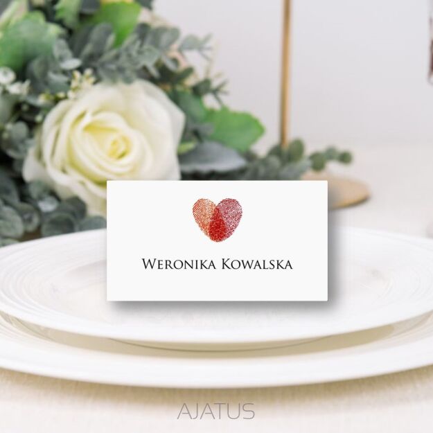 Winietki ODCISKI PALCÓW ZŁOTE