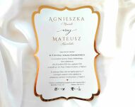 ZAPROSZENIA JKZ A5 ZŁOTE laser - 2