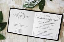 KW NW-49 SREBRNE SERCE ORNAMENT CZARNE - 3