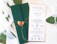 ZŁOTO-CIENA ZIELEŃ OKŁADKA/ETUI DL - 3