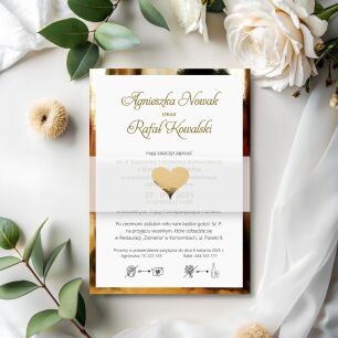 JKZ A6 ZŁOTE OPASKA KALKA SERDUSZKO