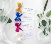 Winietki KOKARDKA 17 KOLORÓW LEŻĄCE/KŁADZIONE - 3