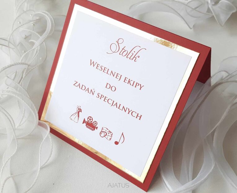 Numery Stołów EKIPA BORDO