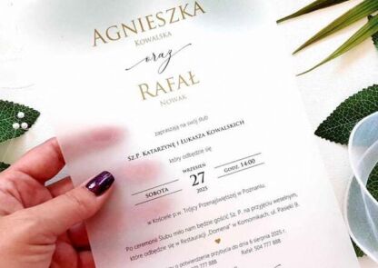 Czas na Wesele - nasze rady - harmonogram